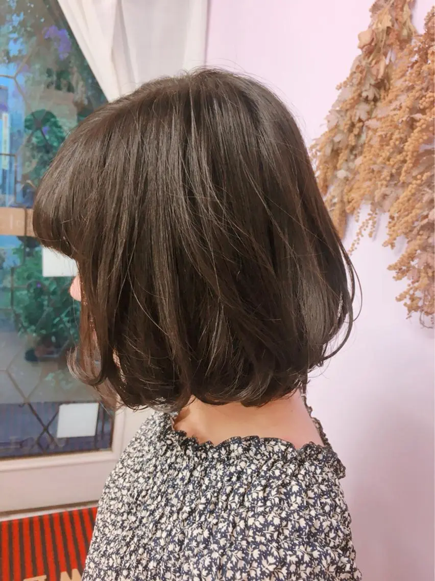 ミディアム ボブ 阿出川 雅也のヘアスタイル