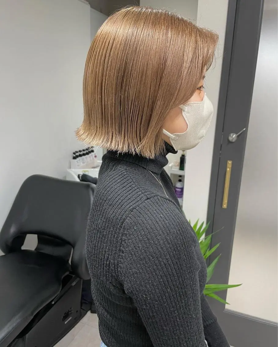 ショート ヘアカラー 🌸インナーカラー 🌸藤井春華のヘアスタイル