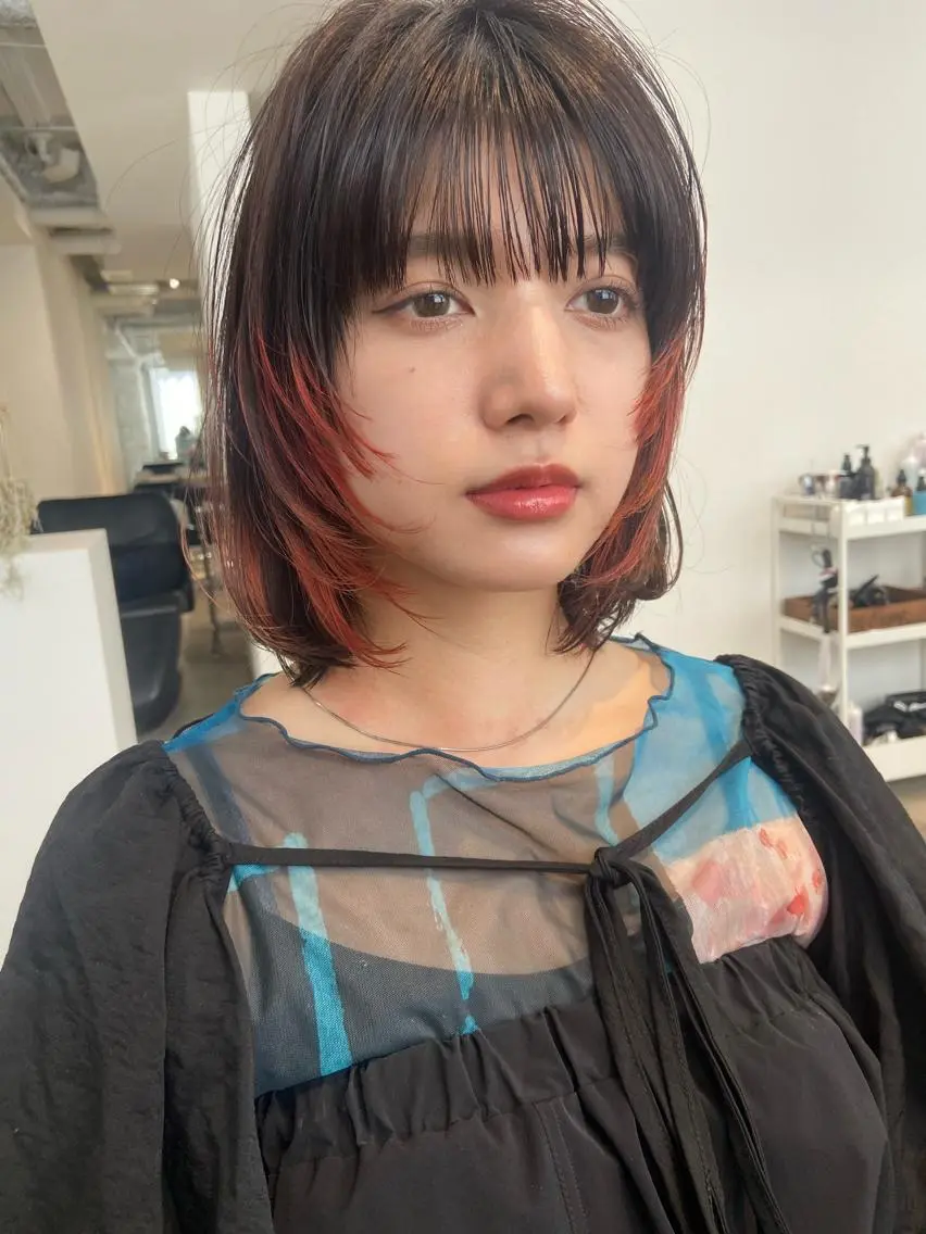ミディアム 似合わせcut 🔥yutakaのヘアスタイル