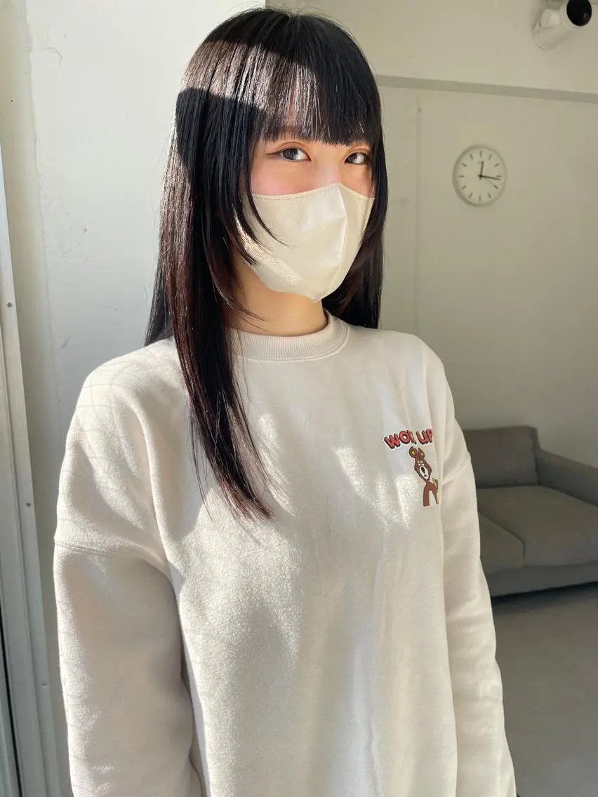 ロング ロング ウルフカット TAAN HAIR こばしのヘアスタイル