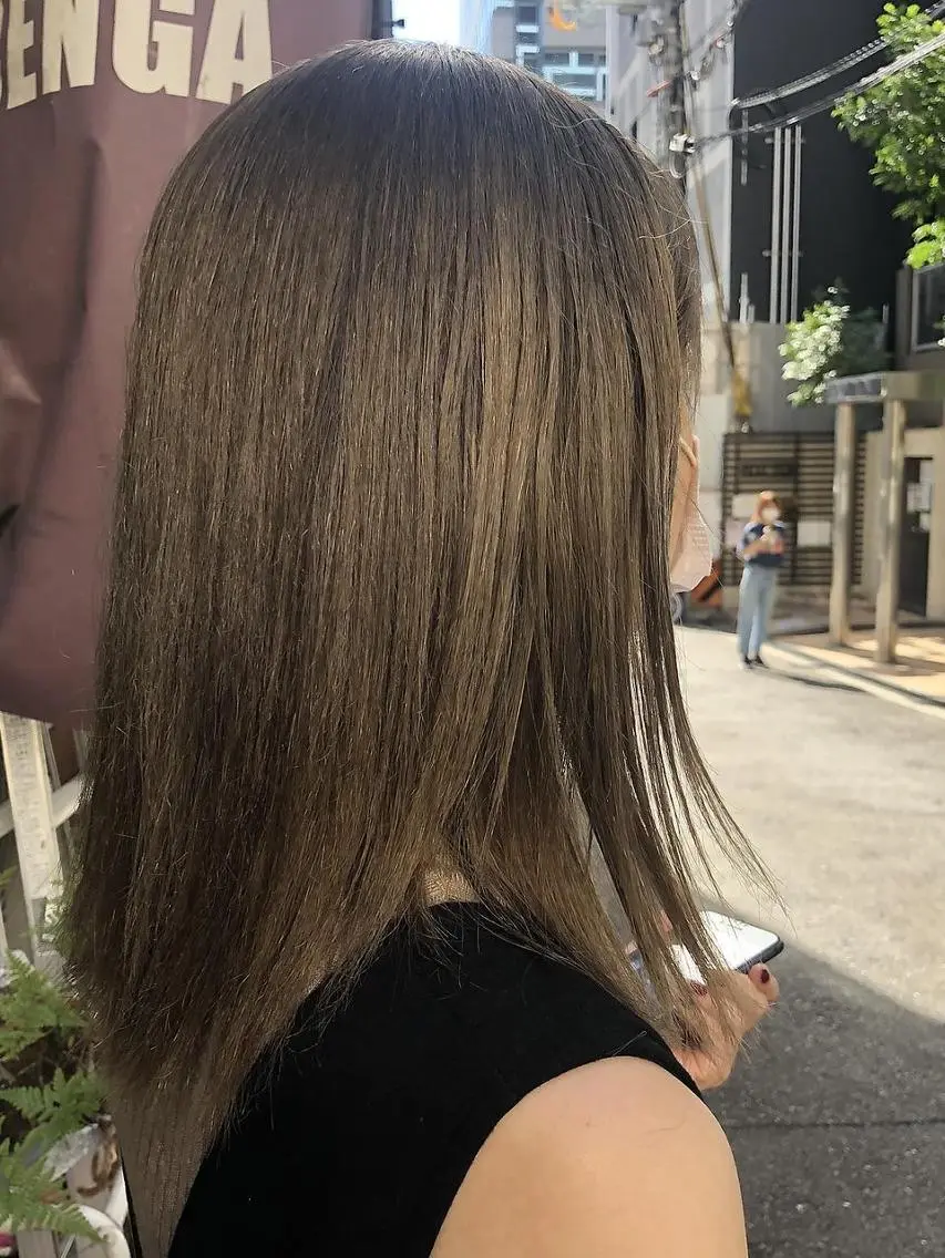 カラー わだ なつきのヘアスタイル