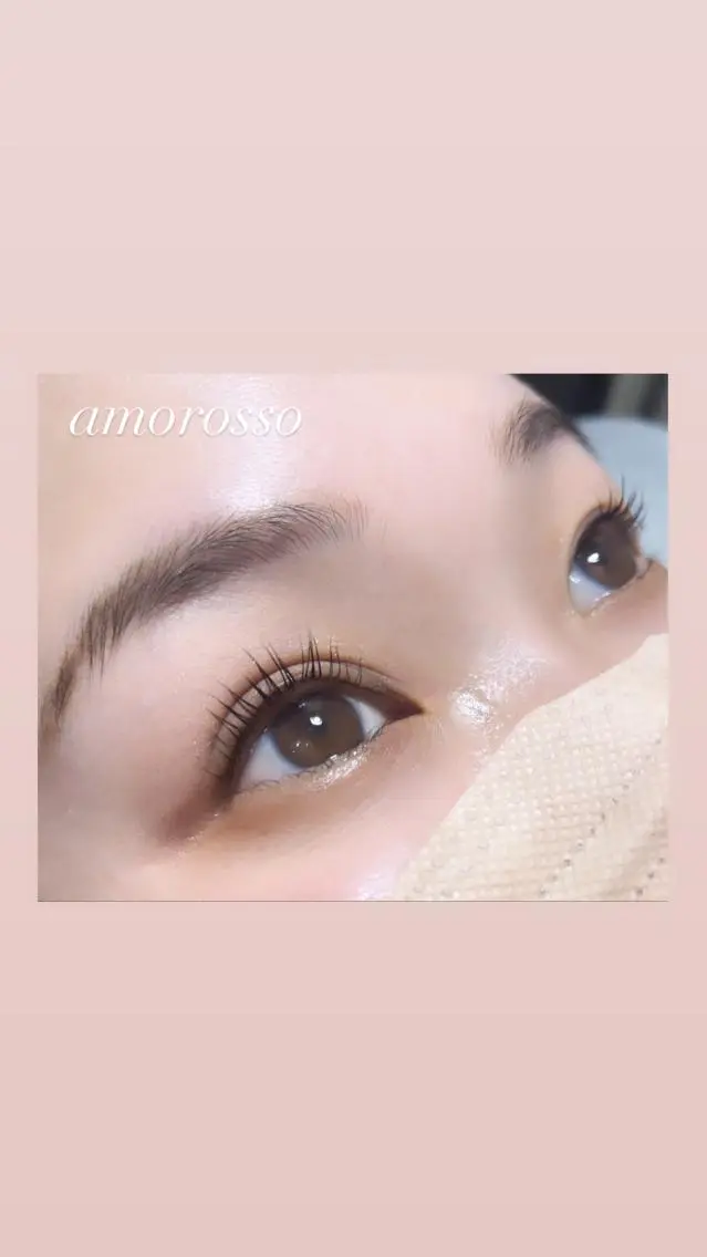 パーマ ネイル マツエク・マツパ アイブロウ 眉カラー メンズアイブロウ ケラチンラッシュリフト パリジェンヌラッシュリフト まつげパーマ マツエク アモロッソ 🐻Miiのマツエク・マツパデザイン