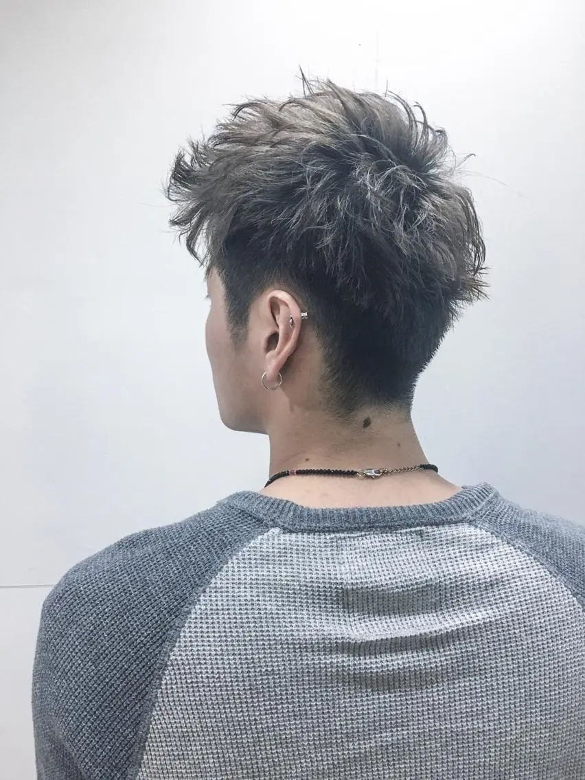 ショート カラー ヘアアレンジ メンズ メンズスタイル ly本厚木のヘアスタイル