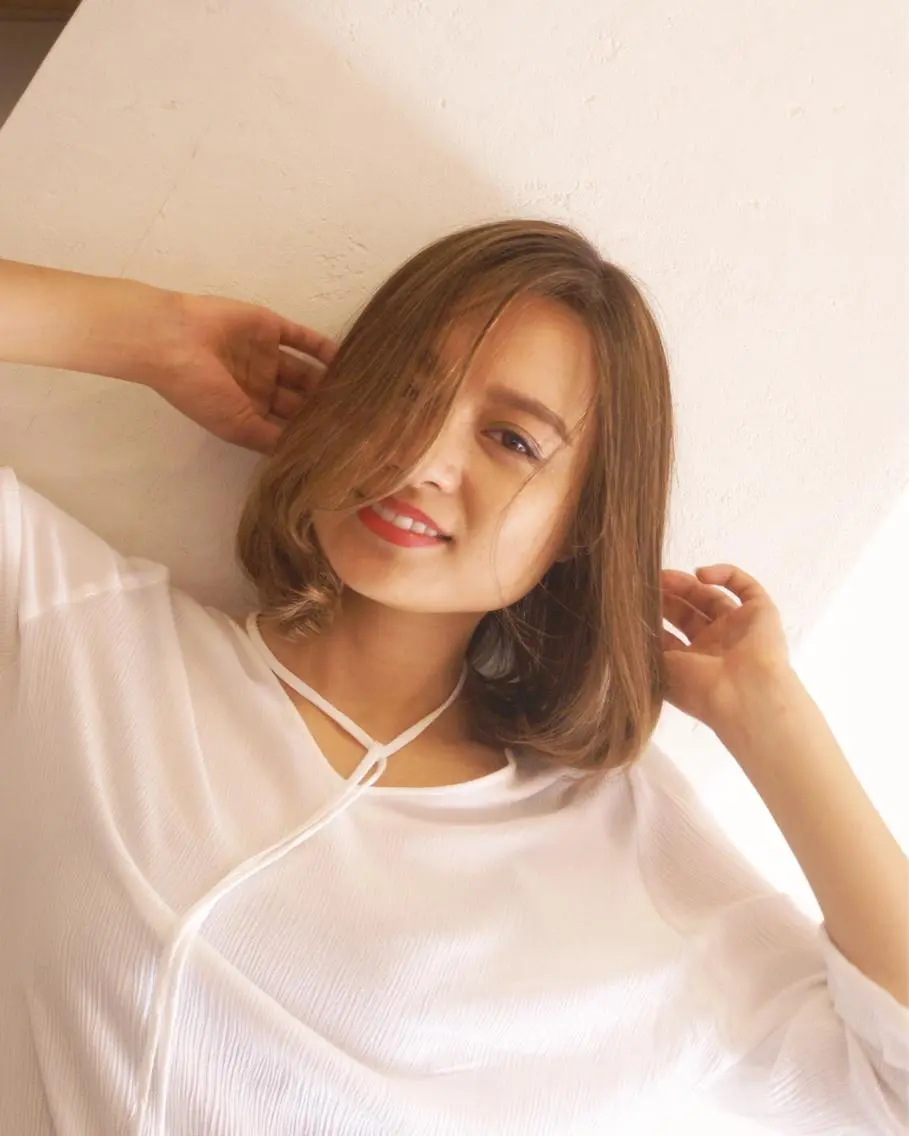 ショート カラー シンプル+αな デザインを 松崎陸のヘアスタイル