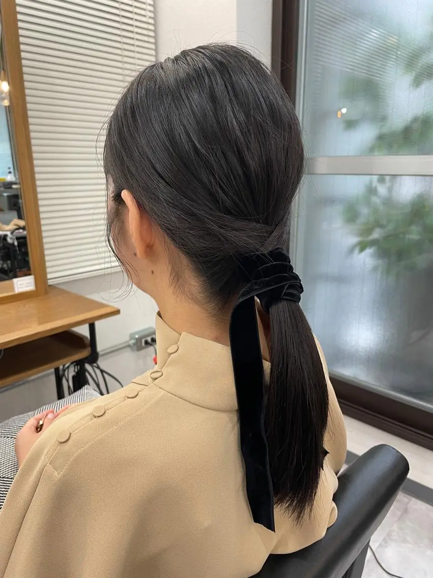 ミディアム ヘアセット OGAWA HIROKIのヘアスタイル