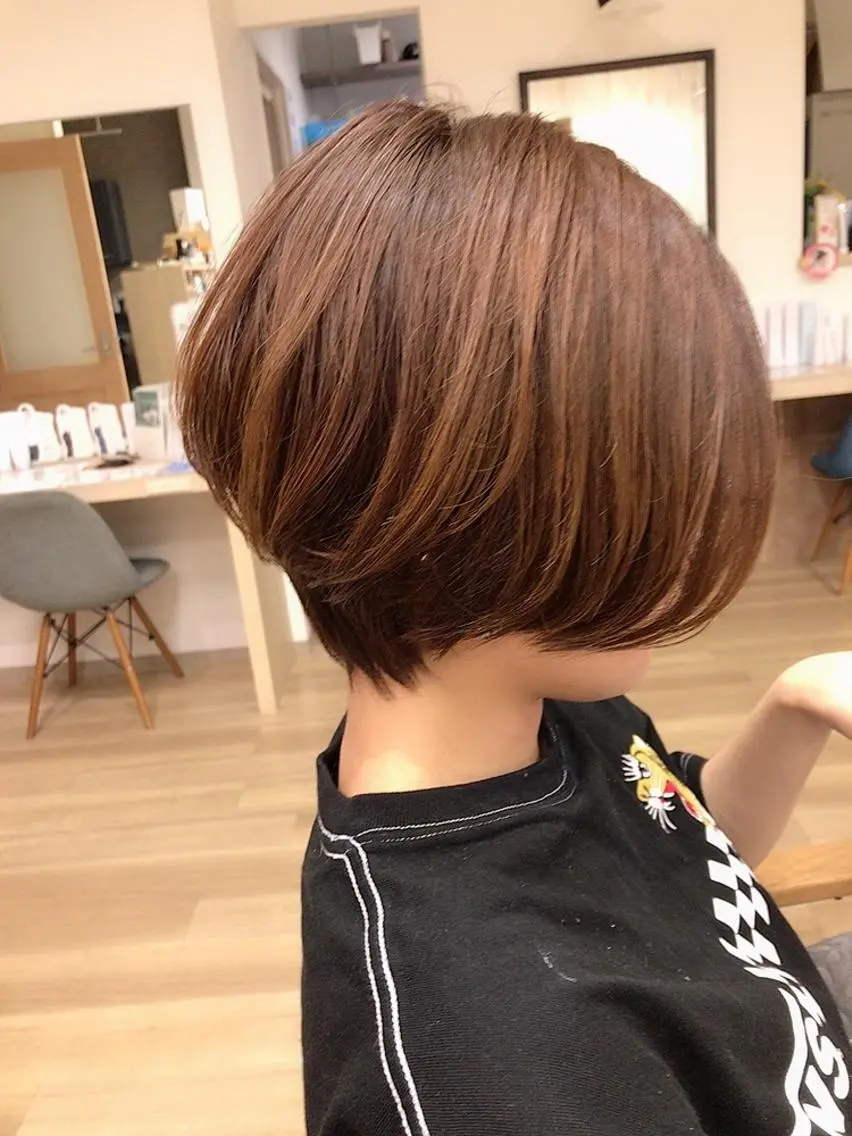ショート メンズパーマ波巻き 🌳大森悠登🌳のヘアスタイル