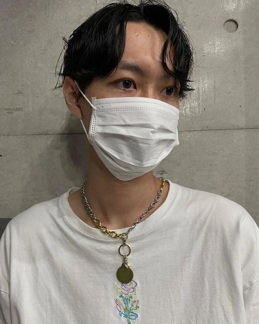 ショート パーマ メンズ カット 吉田一輝 外国人パーマのヘアスタイル