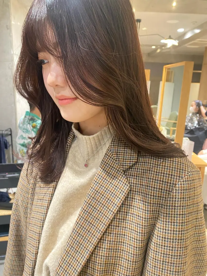 ロング カラー RISAKO レイヤーカット🎀のヘアスタイル