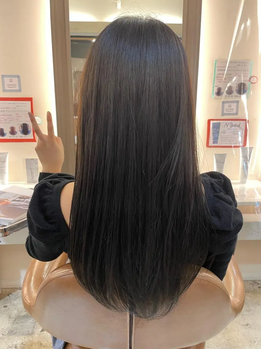 ロング 髪質改善 荒井 りくのヘアスタイル