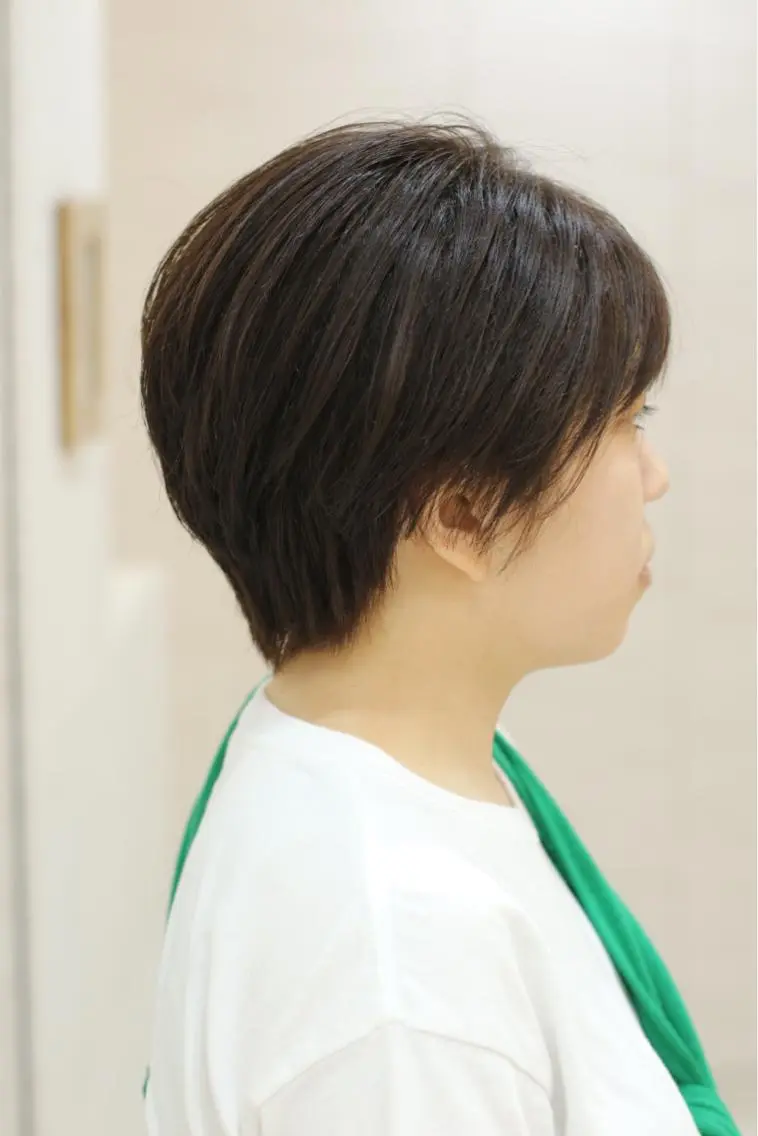 ショート カラー ショートヘア カット ヘアカラー 斉藤 貴也のヘアスタイル