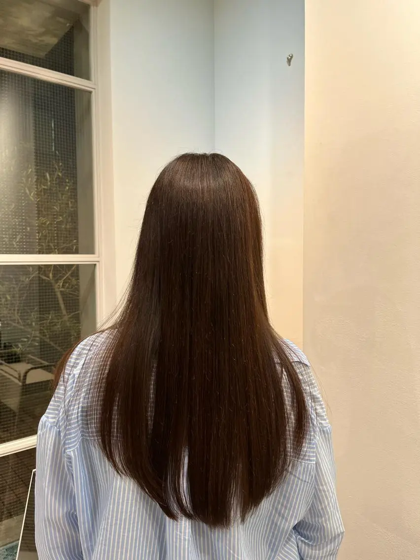 ロング トリートメント -みつま はるな-のヘアスタイル