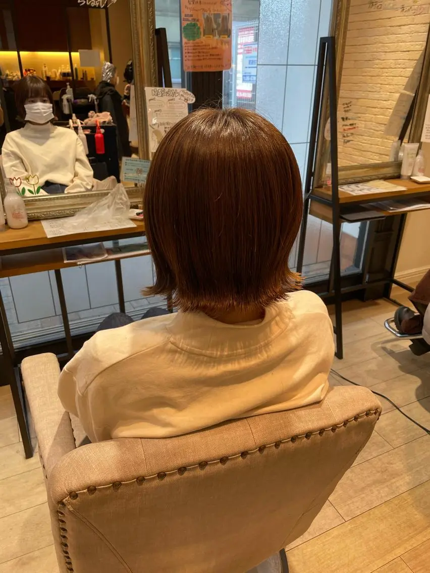 ショート ボブ 亀川蓮 Agu hairのヘアスタイル