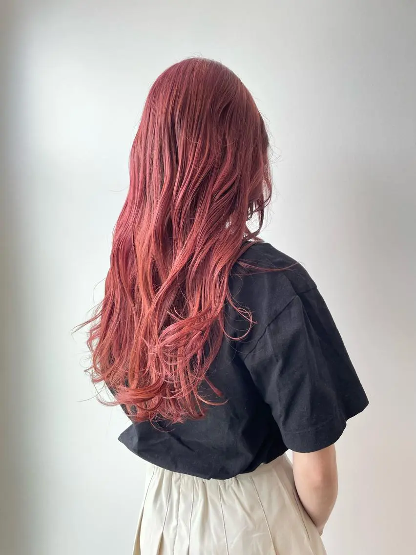 ロング カット ヘアカラー トリートメント ヘアセット 🎗副店長/井上 竜 ブリーチ指名No.1のヘアスタイル