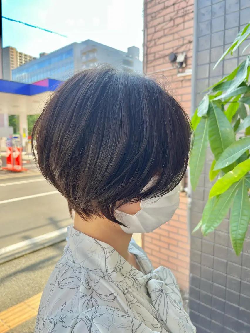 ショート ショートヘア ショート特化✂︎門脇 ~広がらない髪へ~のヘアスタイル