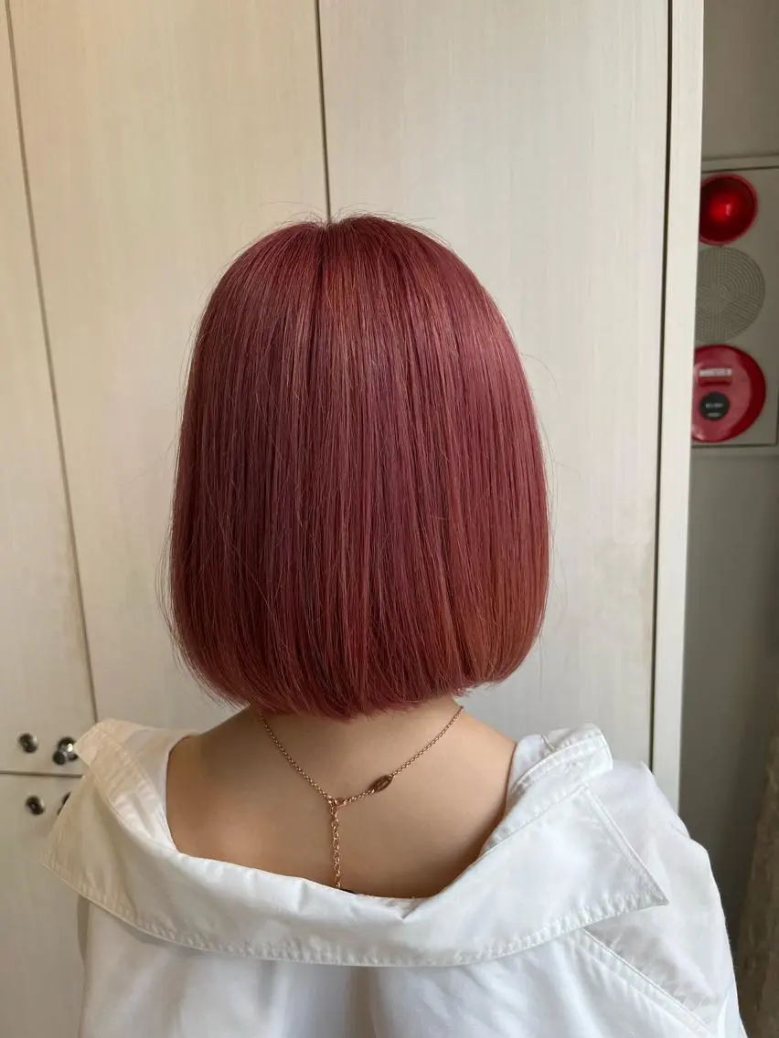 ミディアム カラー カット ヘアカラー トリートメント こじま しょういちのヘアスタイル