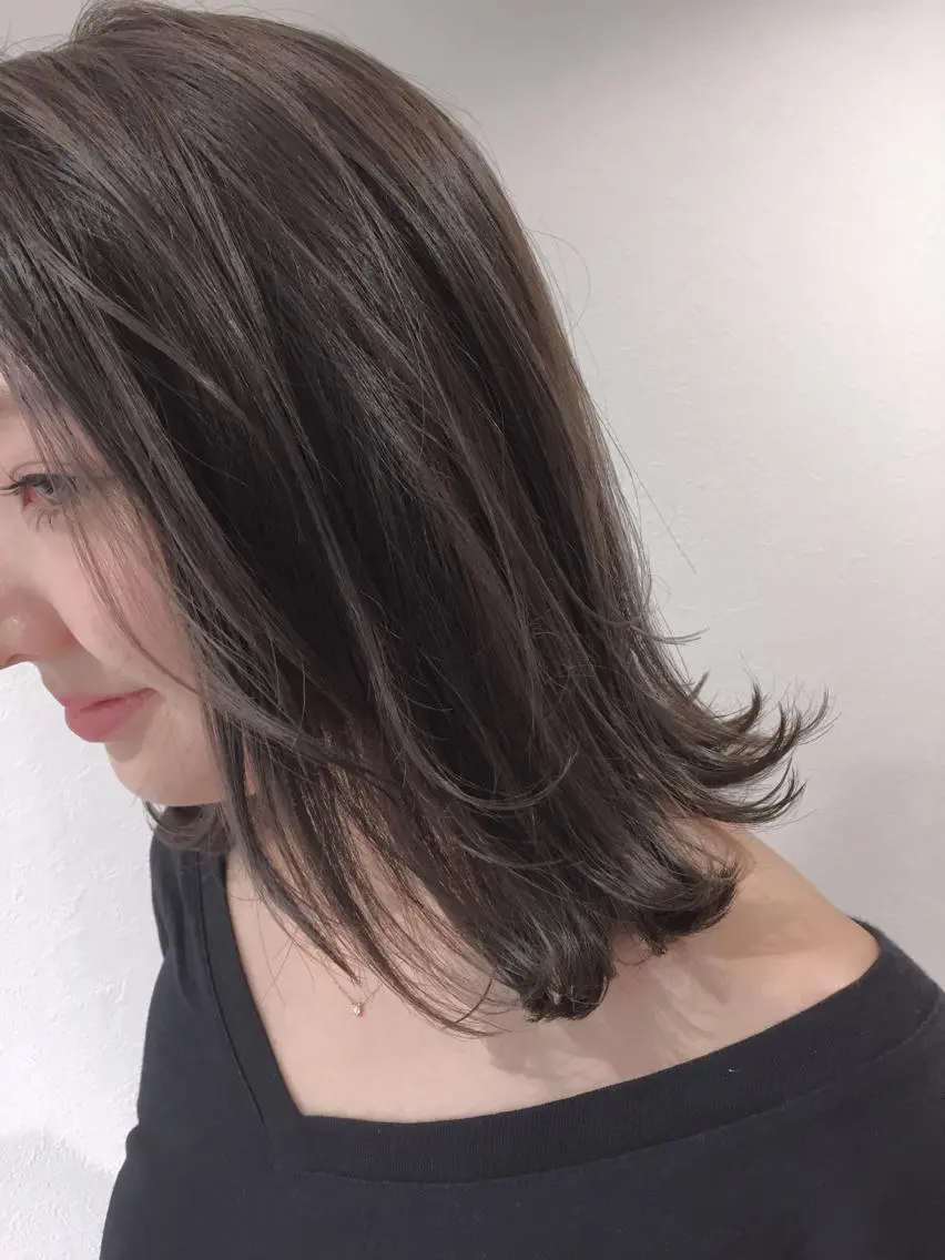 ミディアム Noe心斎橋 堀田 朋宏のヘアスタイル
