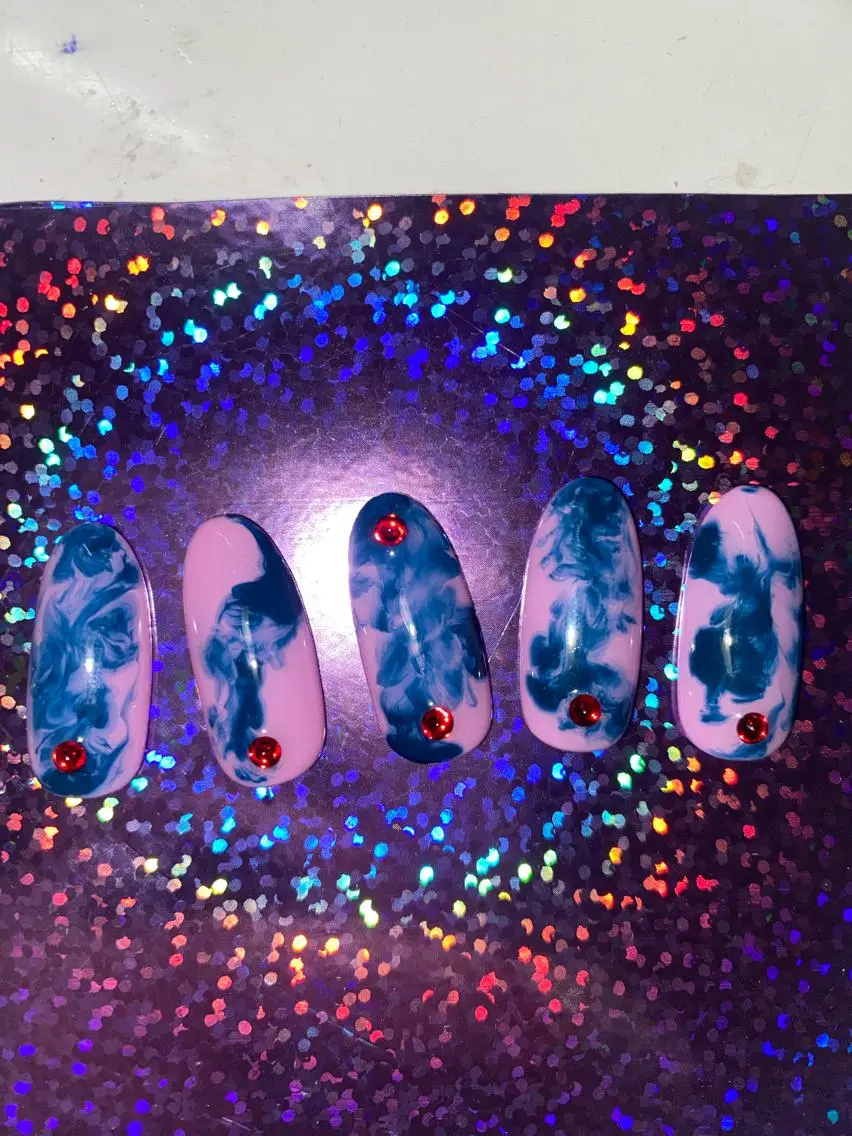 ネイル 個性派🌺推しネイル 💅💞hota🐇のネイルデザイン