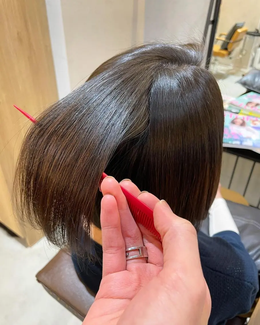 ロング 髪質改善 トリートメント ♦️モテ髪創作者 SUGA♦️のヘアスタイル