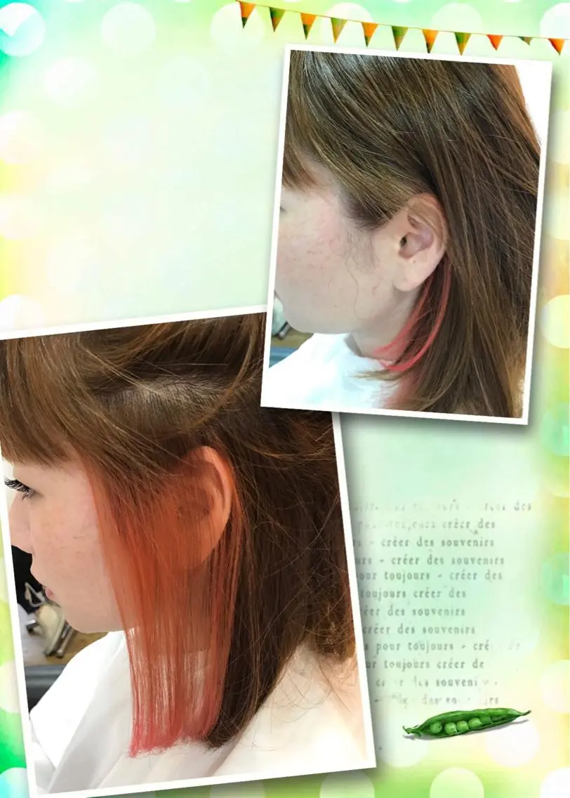 ショート カラー マツエク・マツパ インナーカラー 黒木 健悟のヘアスタイル