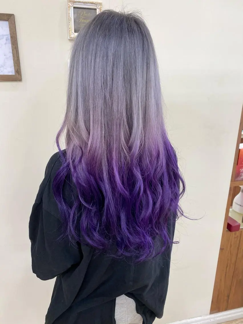 カラー SALOWIN栄 高須大貴のヘアスタイル