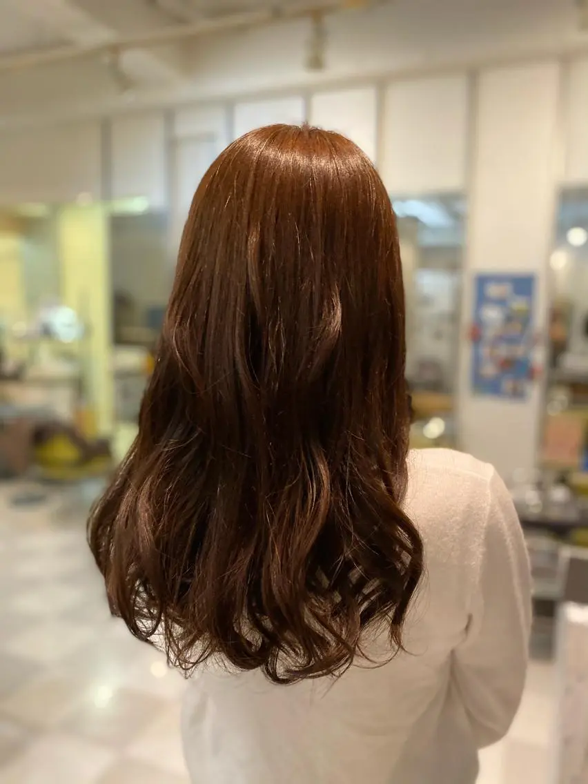 ミディアム カラー 黒川 奨のヘアスタイル
