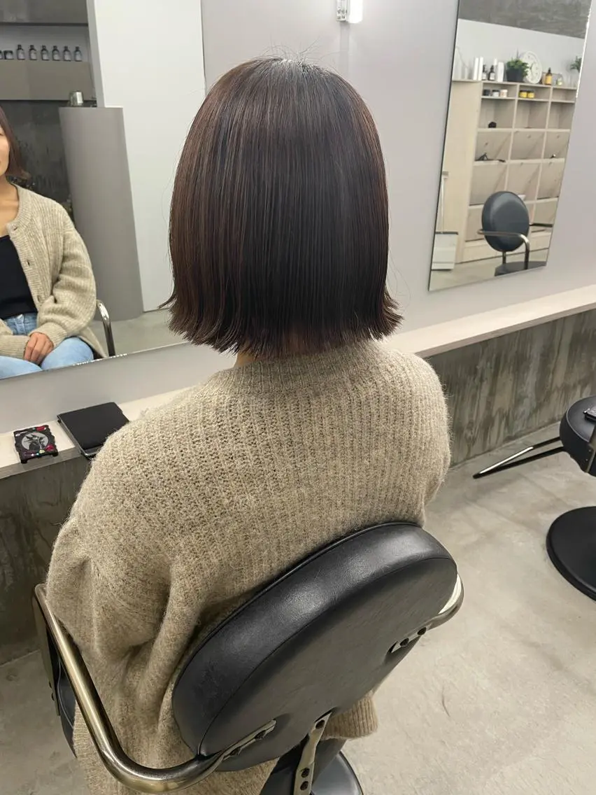 ショート 🎀︎maho/暖色 /レイヤーカットのヘアスタイル