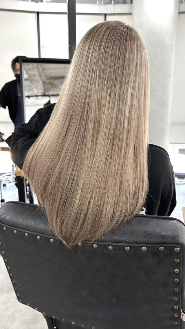 セミロング ヘアアレンジ カラー ヘアカラー トリートメント 💎lino _by _ACNE💎 🧸のヘアスタイル