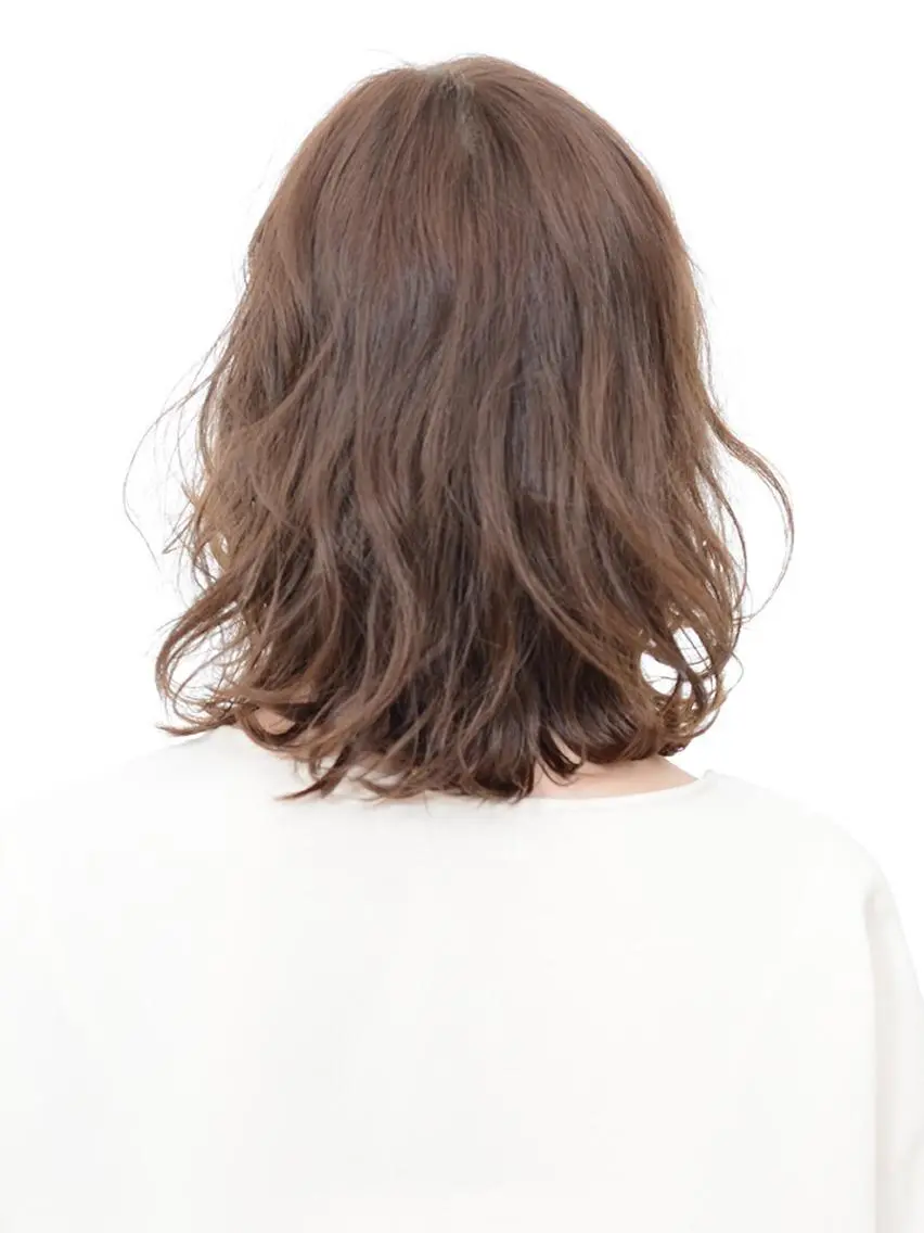 ミディアム カラー パーマ ショート/ボブ オオタダイスケのヘアスタイル