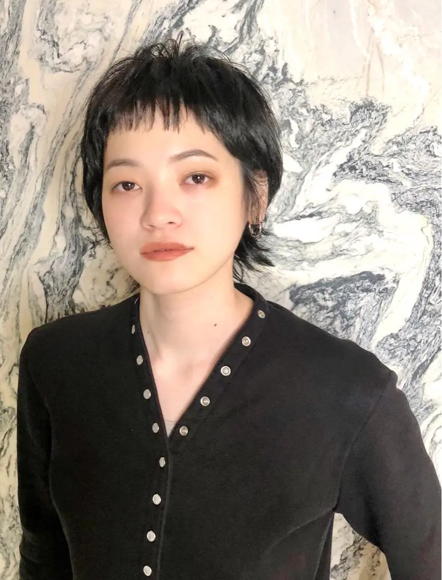 ショート 藤井 さと実のヘアスタイル