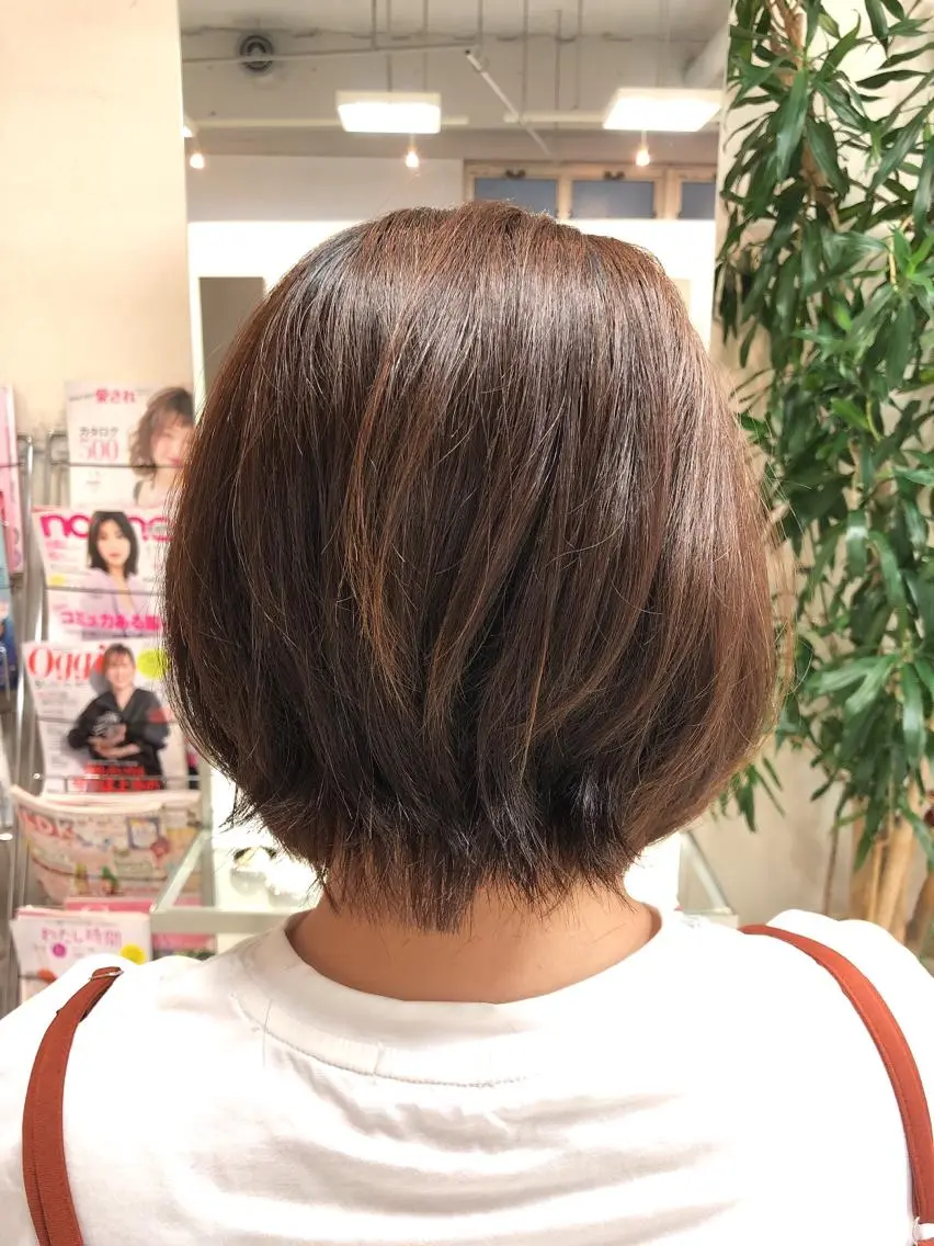 ショート 阿部 美咲のヘアスタイル