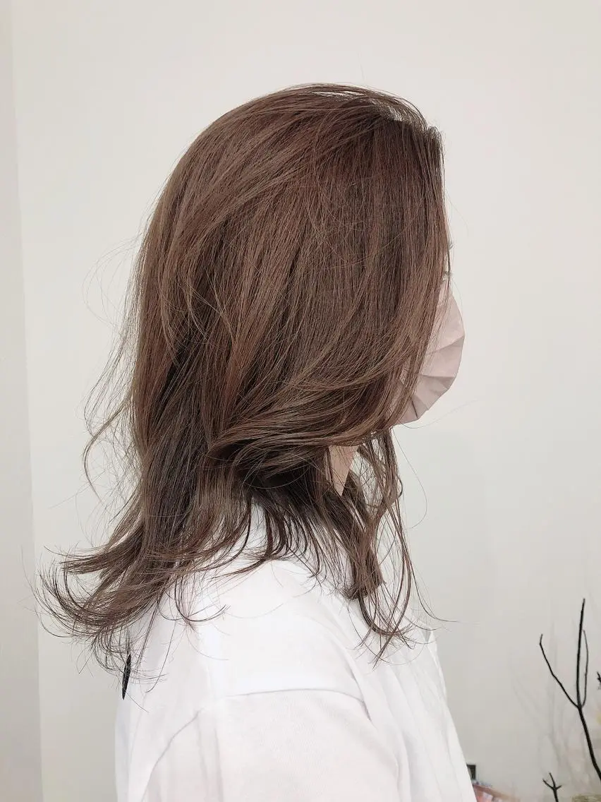 セミロング レイヤーカット hair salon FAWN🦌のヘアスタイル