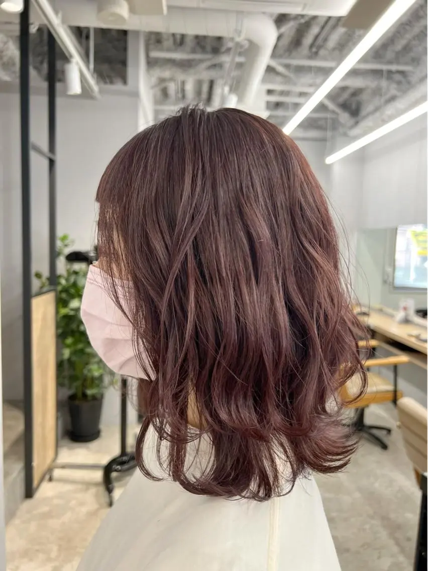 ミディアム カラー ラベンダーカラー 代表 YUKI ☆のヘアスタイル