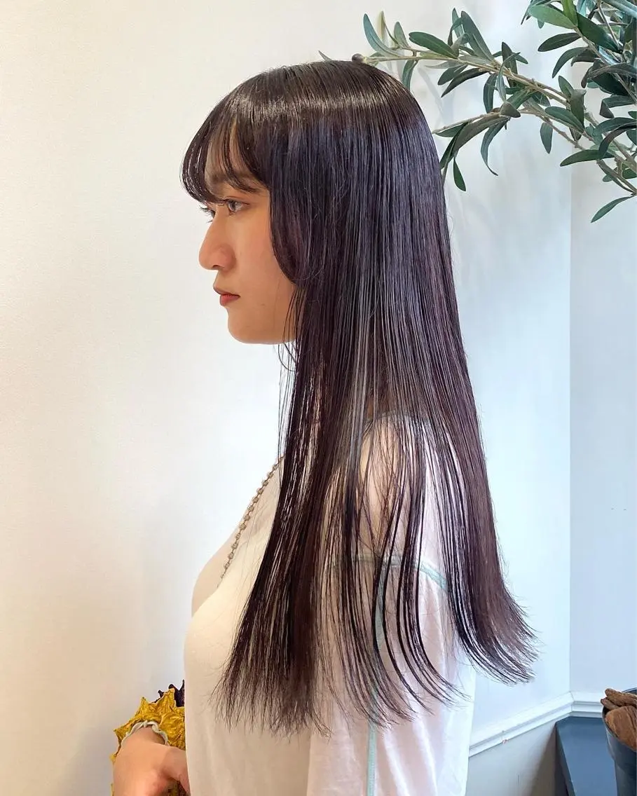 ロング 薄暮 マツイ　レンのヘアスタイル