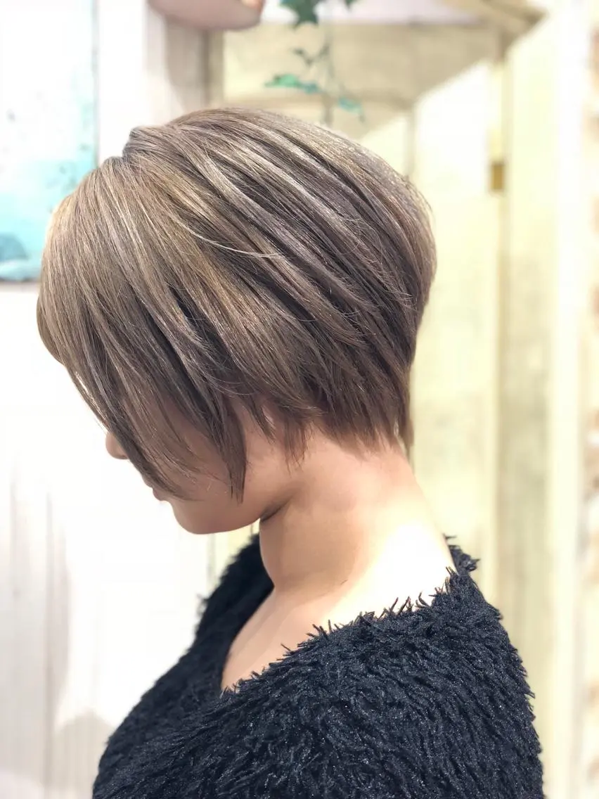 ショート ショートヘア 小保方 一輝のヘアスタイル