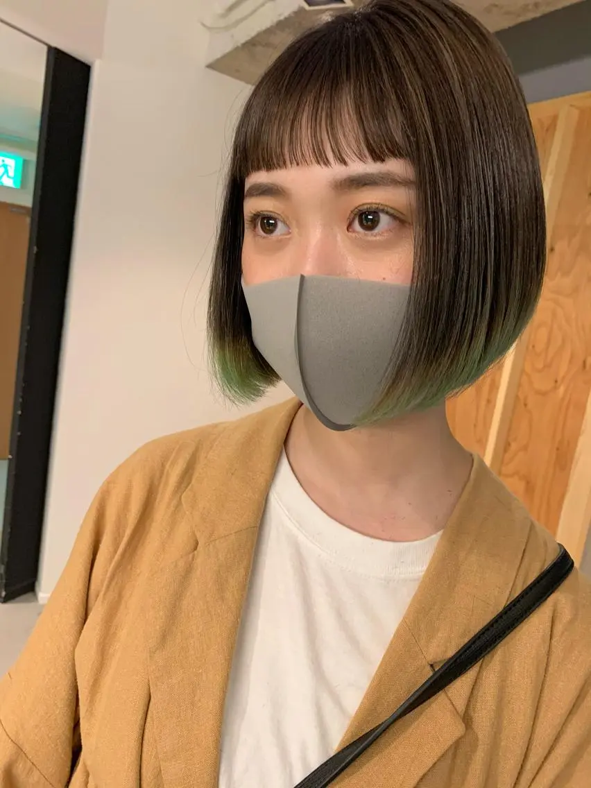 ショート カラー ボブ tension 【テンション】のヘアスタイル