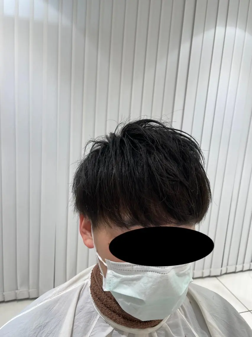 メンズ マッシュ 刈り上げ 🔹メンズ縮毛矯正 川島爽楽🔹のヘアスタイル