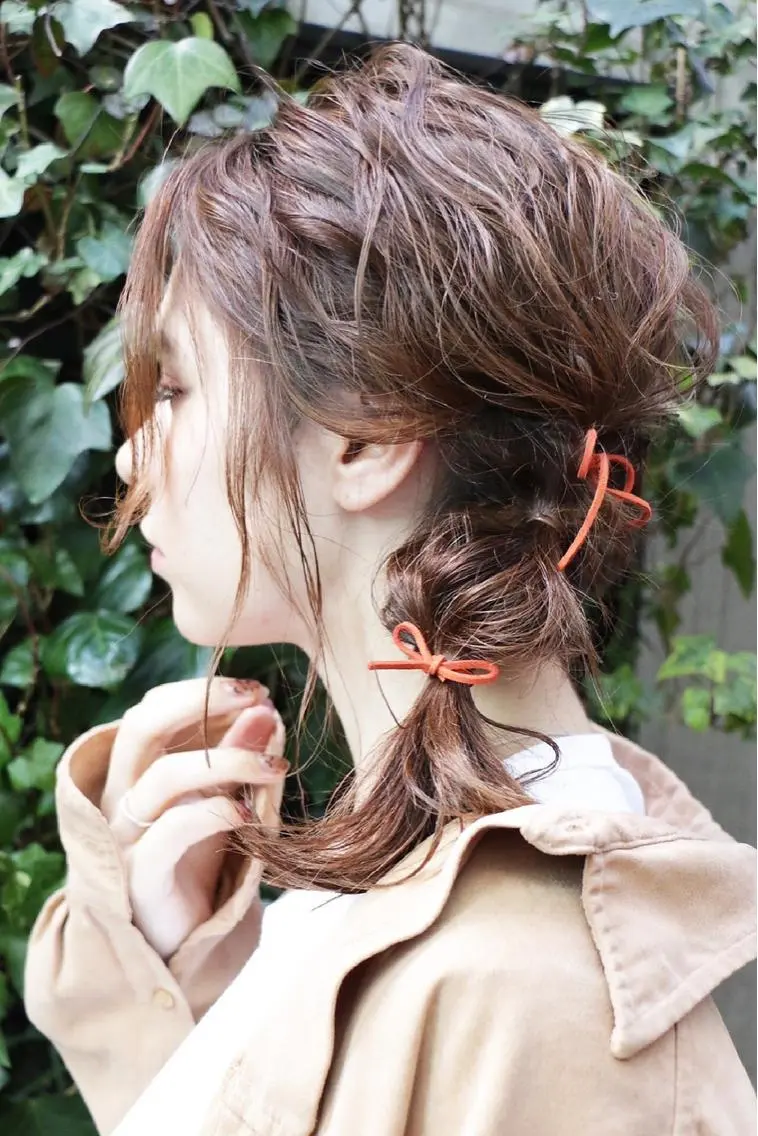 ミディアム カット トリートメント 一ノ瀬 暁のヘアスタイル