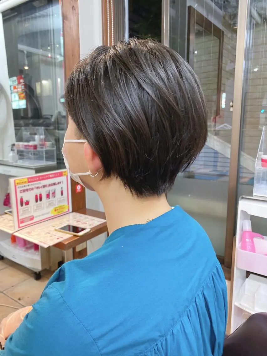 ショート ショートボブ ボブ ショートヘア ベリショディレクター 小野 健太郎のヘアスタイル