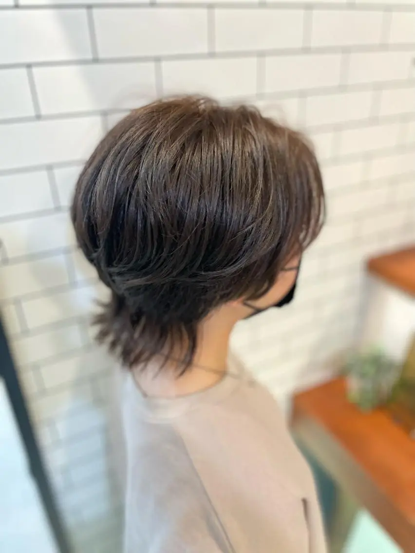ショート カラー muk hair篠村 髪質改善/完全個室のヘアスタイル
