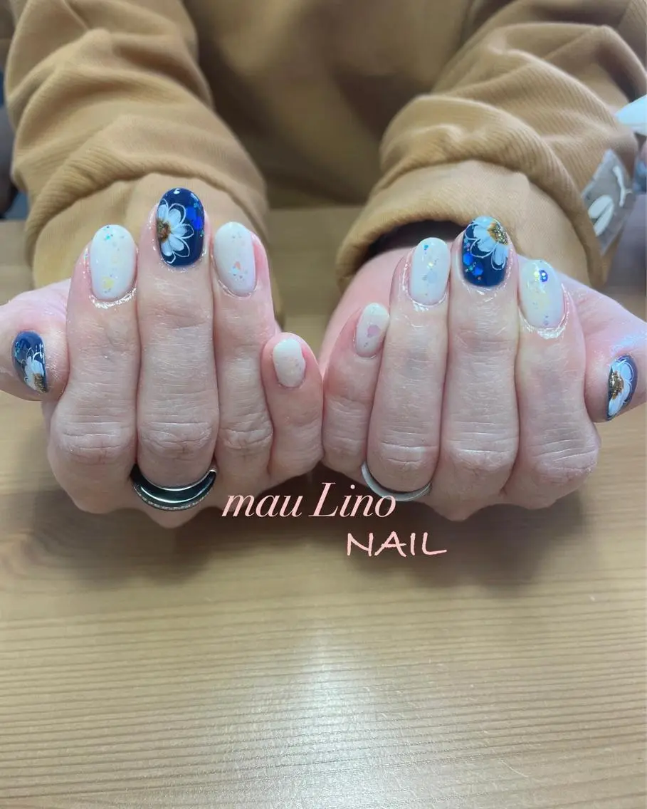 ネイル ハンドネイル 宇都宮ネイルGELo nail KAORIのネイルデザイン