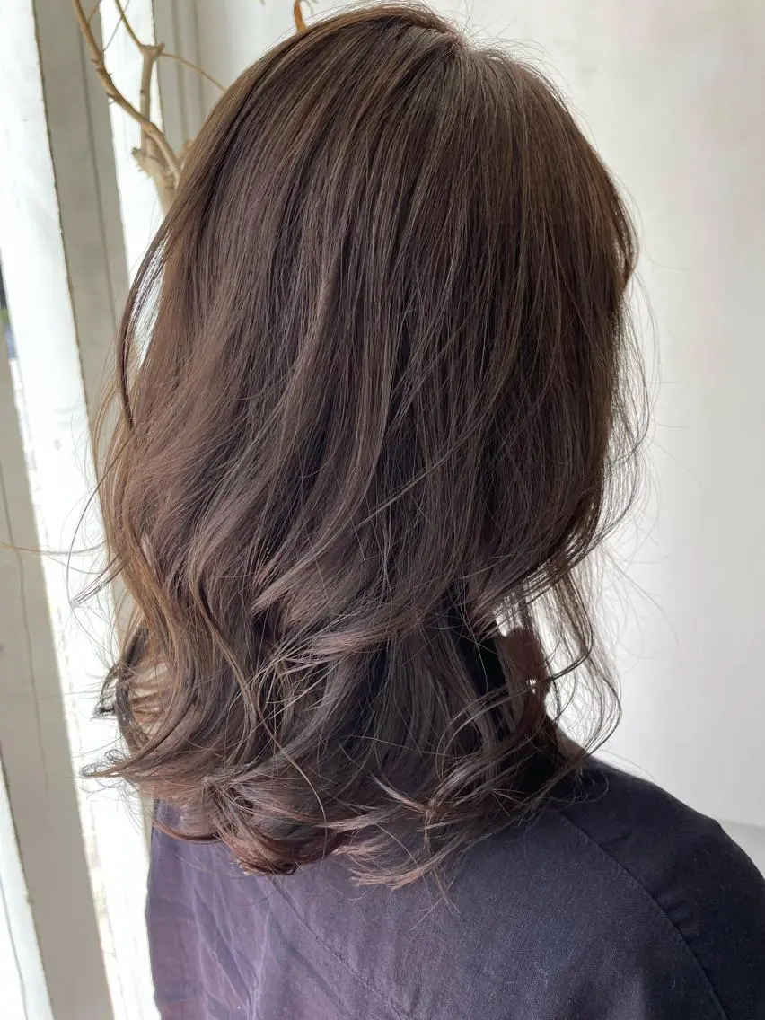 セミロング カラー カット ヘアカラー トリートメント ヘッドスパ 【店長】インナー指名 No.1戸塚優思のヘアスタイル