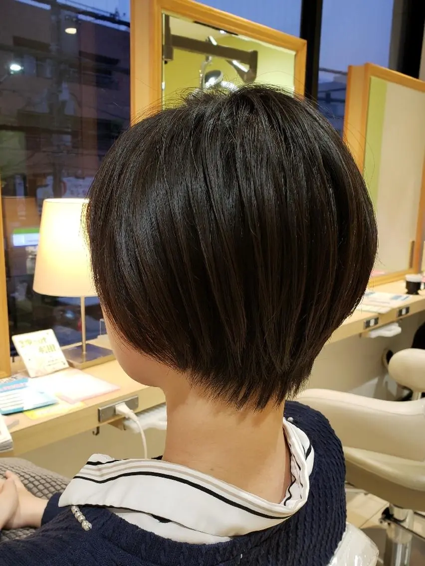ショート カット トリートメント 美髪⭐︎髪質改善 井上　康司のヘアスタイル