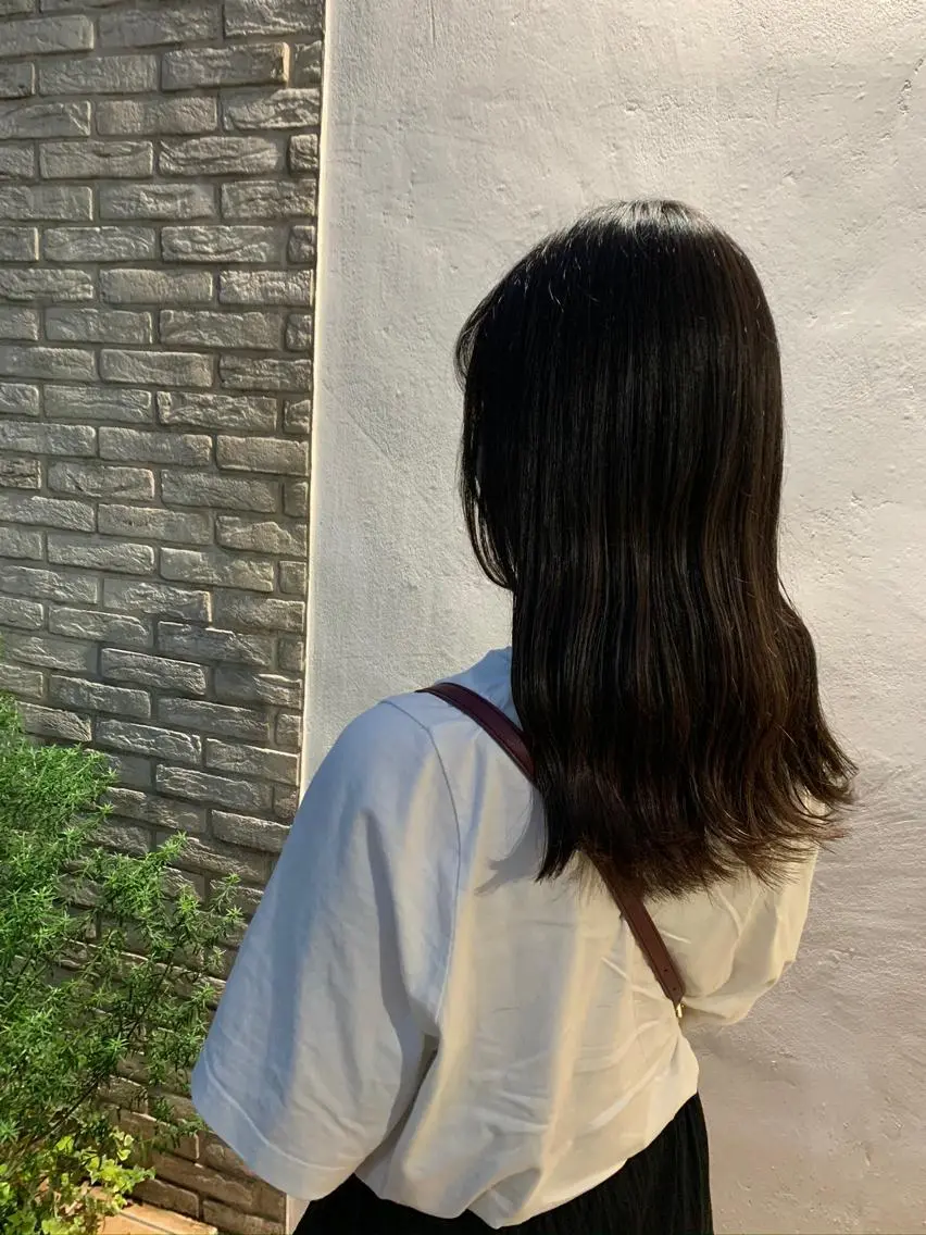 ロング カラー ブラウンカラー 中沢梨々花 🎀透明感カラーのヘアスタイル