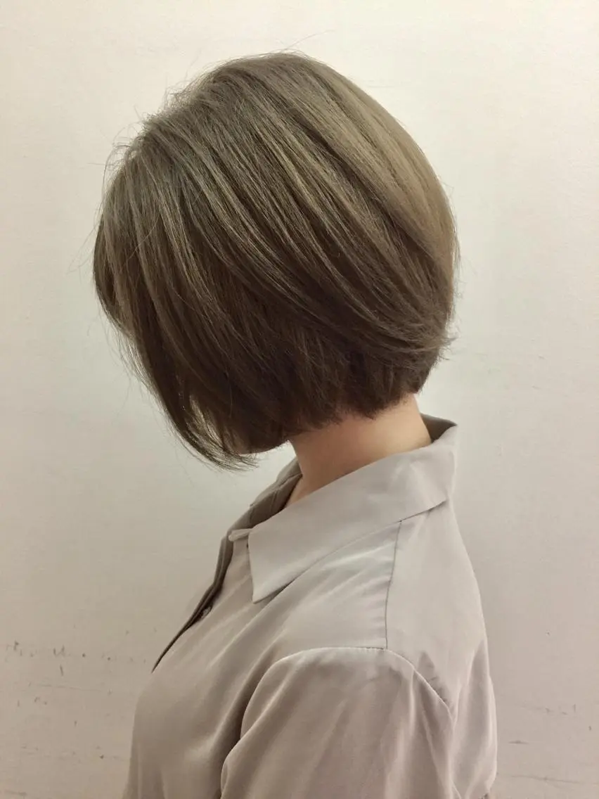 ショート ショートボブ ボブ ショートヘア ✂️小顔カット✂️ 山本有紀のヘアスタイル