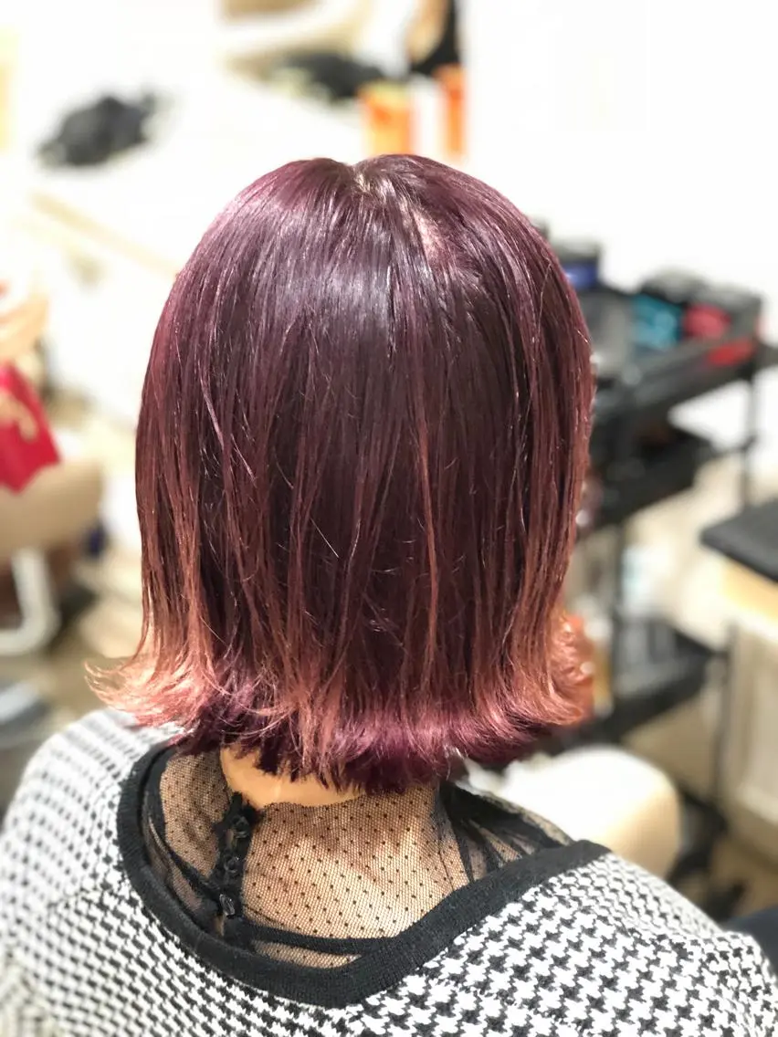 ショート カラー ヘアカラー SHIRATORI MITSUKIのヘアスタイル