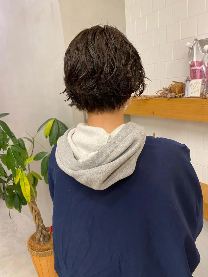 ショート カラー ヘアアレンジ ショートヘア 、 、のヘアスタイル