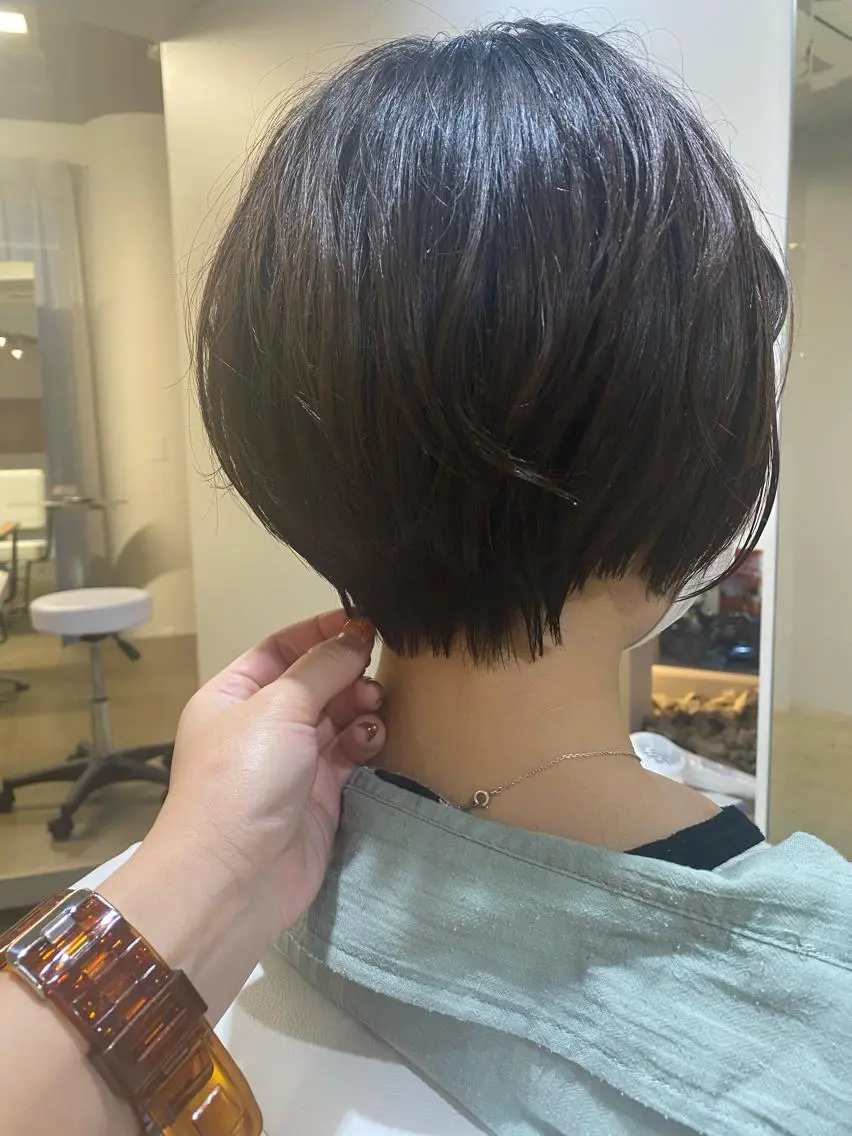 ショート ショートヘア I nagiのヘアスタイル