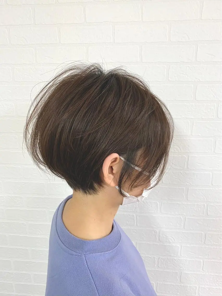 ショート カラー 🎁無料カットカラー 📷撮影モデル募集✨のヘアスタイル