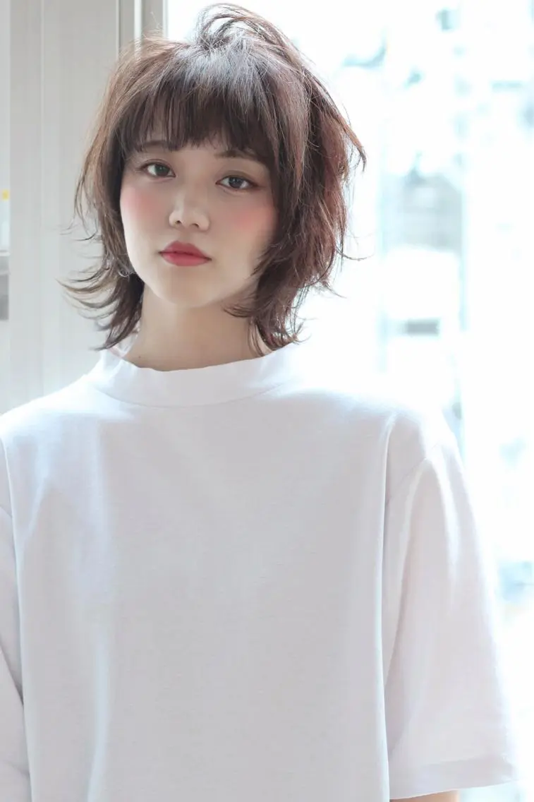 ショート カラー Luxbe hakataのヘアスタイル