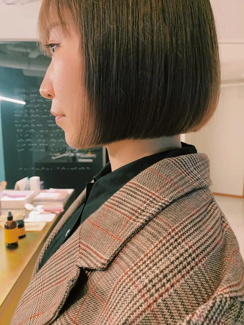 ショート ショートボブ ボブ ショートヘア tension 【テンション】のヘアスタイル